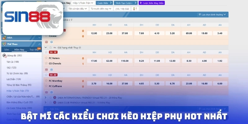Kèo Hiệp Phụ - Thông Tin Quan Trọng Và Cách Chơi Cực Dễ 3 Bật mí các kiểu chơi kèo hiệp phụ hot nhất